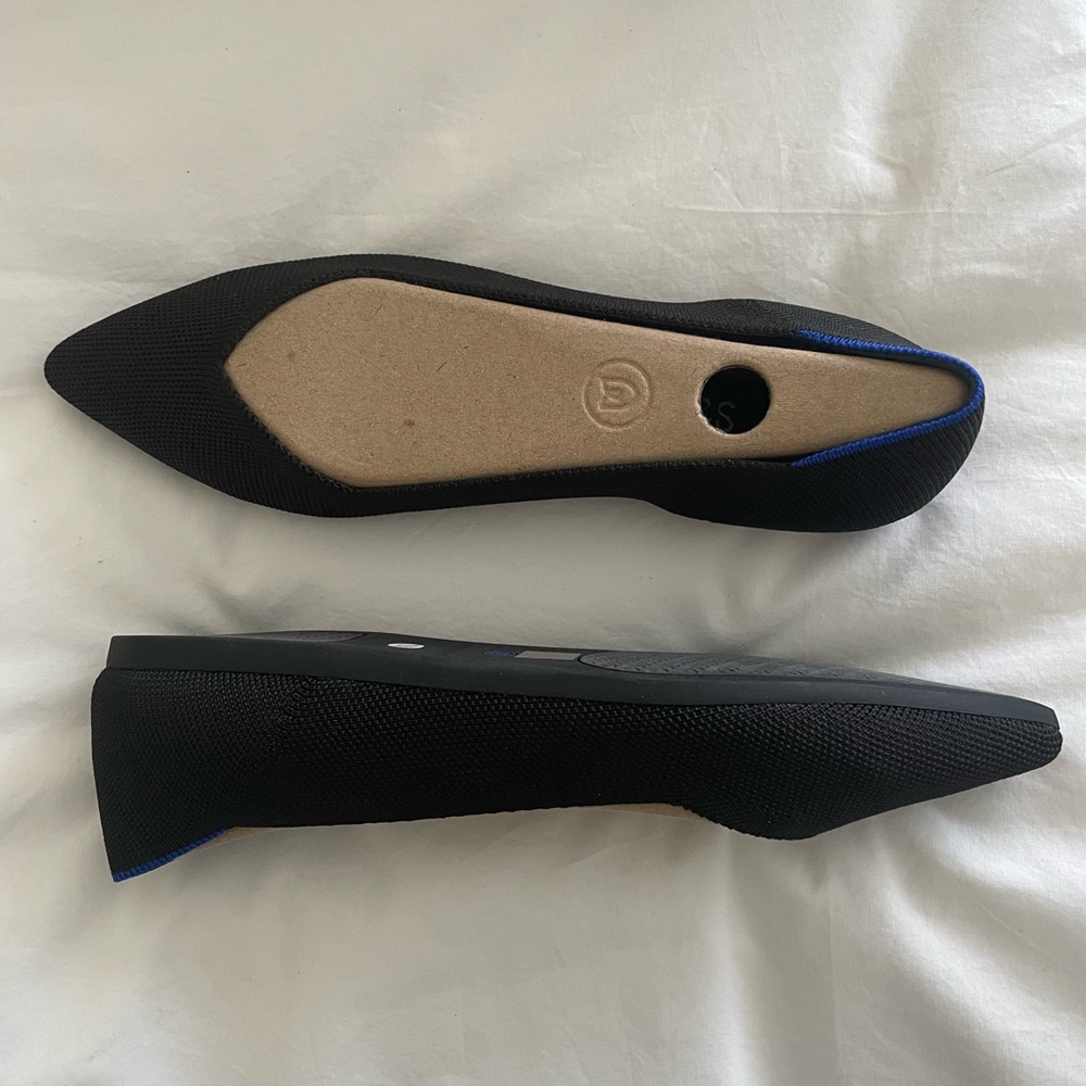 Rothy pointy toe flats NWT